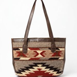 Vintage | Wool Saddle Blanket Tote Purse